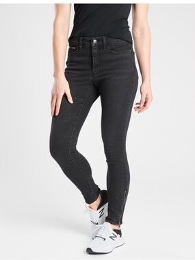 Athleta Black Skinny High-Rise Jeans